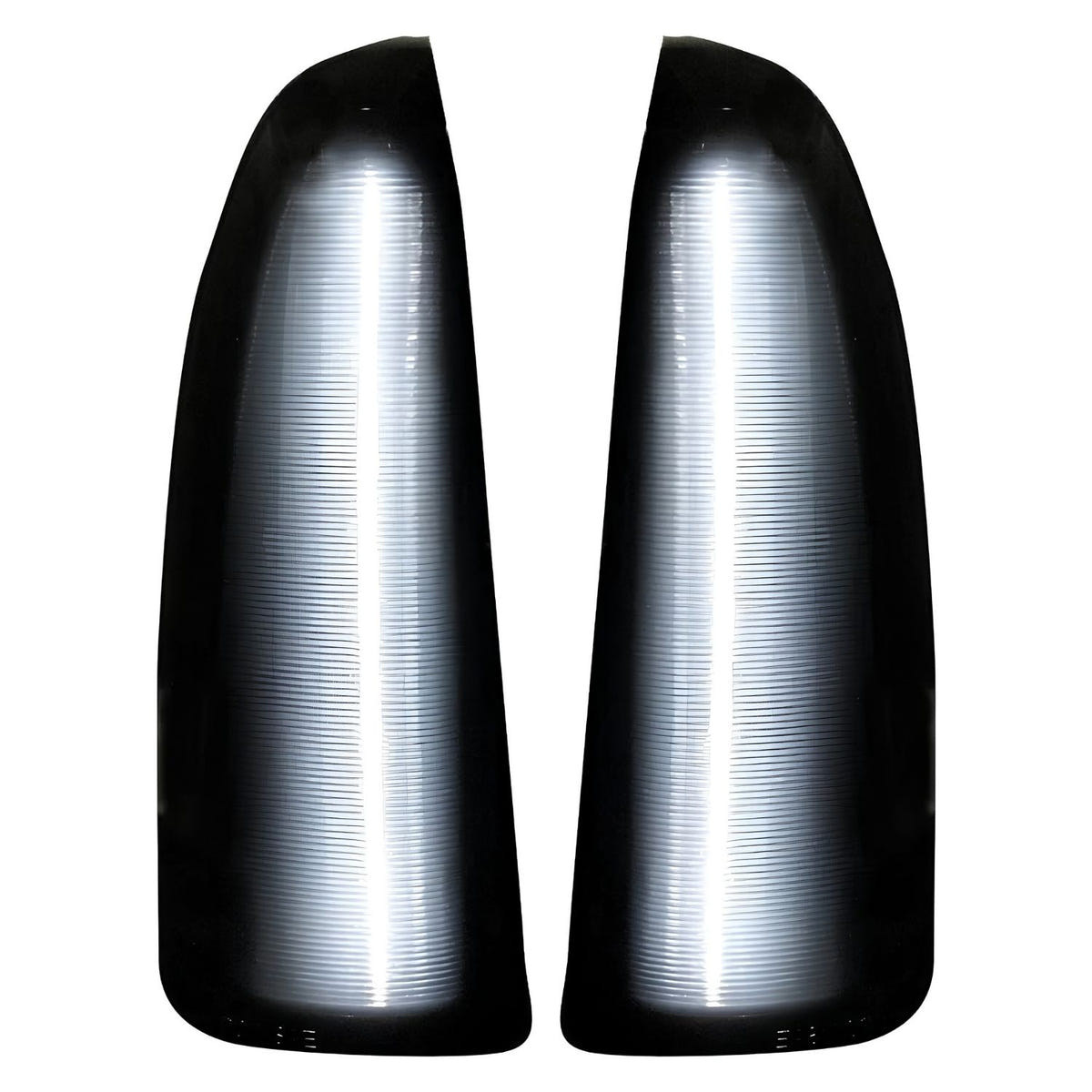 RECON 2 Piece LED Side Mirror Lenses 2003-2007 Ford SuperDuty