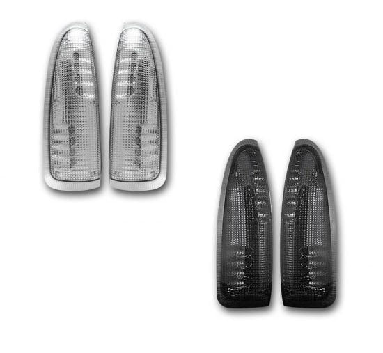 RECON 2 Piece LED Side Mirror Lenses 03 07 Ford SuperDuty