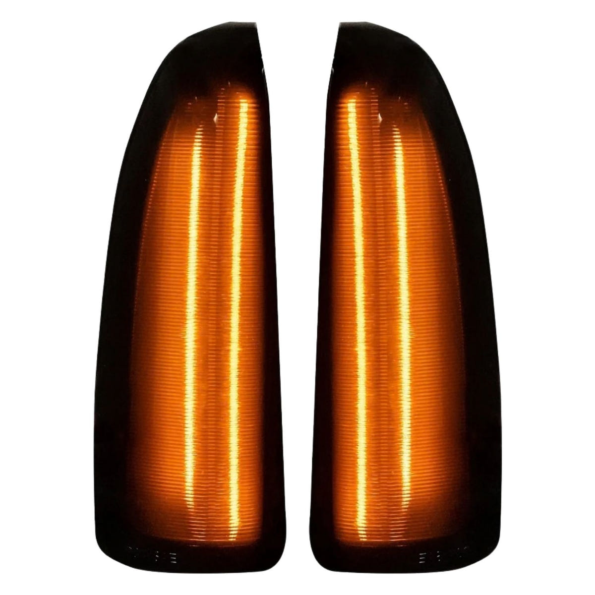 RECON 2 Piece LED Side Mirror Lenses 2003-2007 Ford SuperDuty