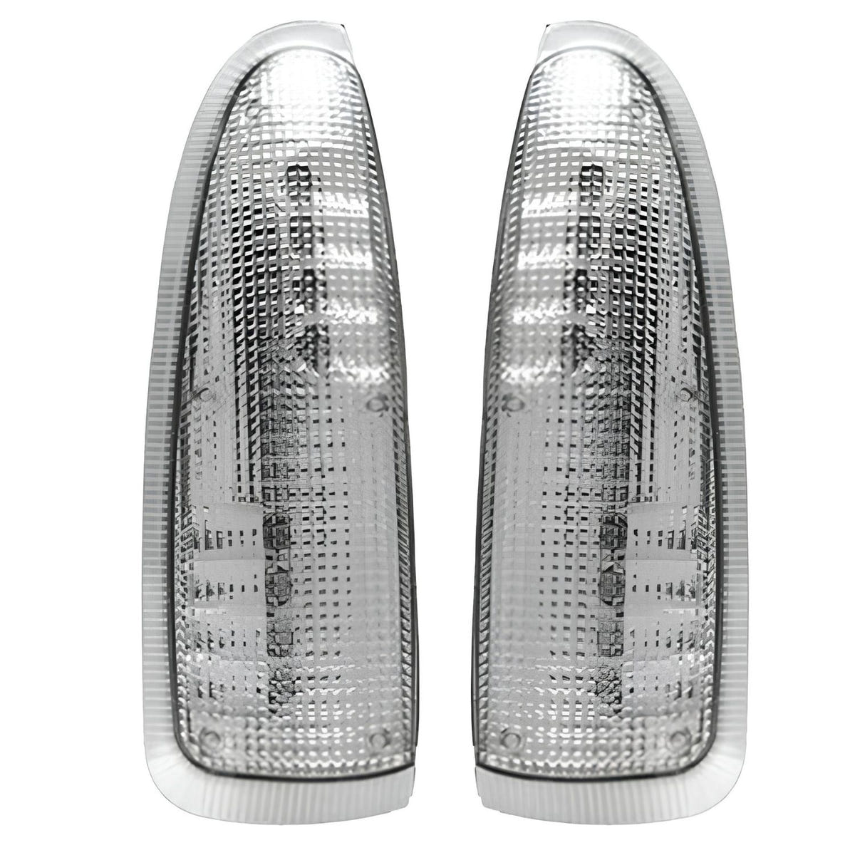 RECON 2 Piece LED Side Mirror Lenses 2003-2007 Ford SuperDuty