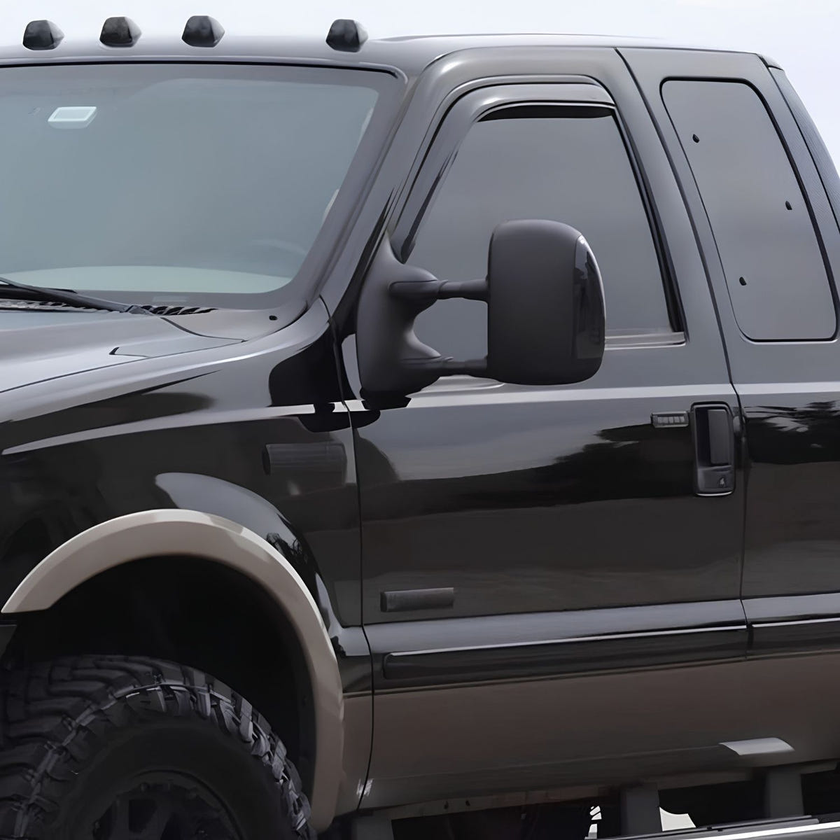 RECON 2 Piece LED Side Mirror Lenses 2003-2007 Ford SuperDuty