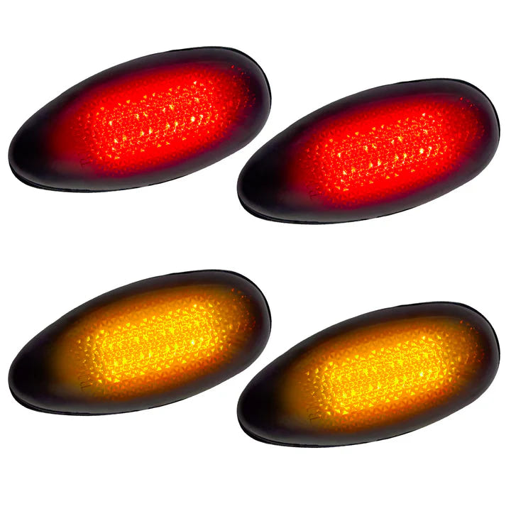 RECON Fender LED Lights 4-Piece Set for 99-14 GM