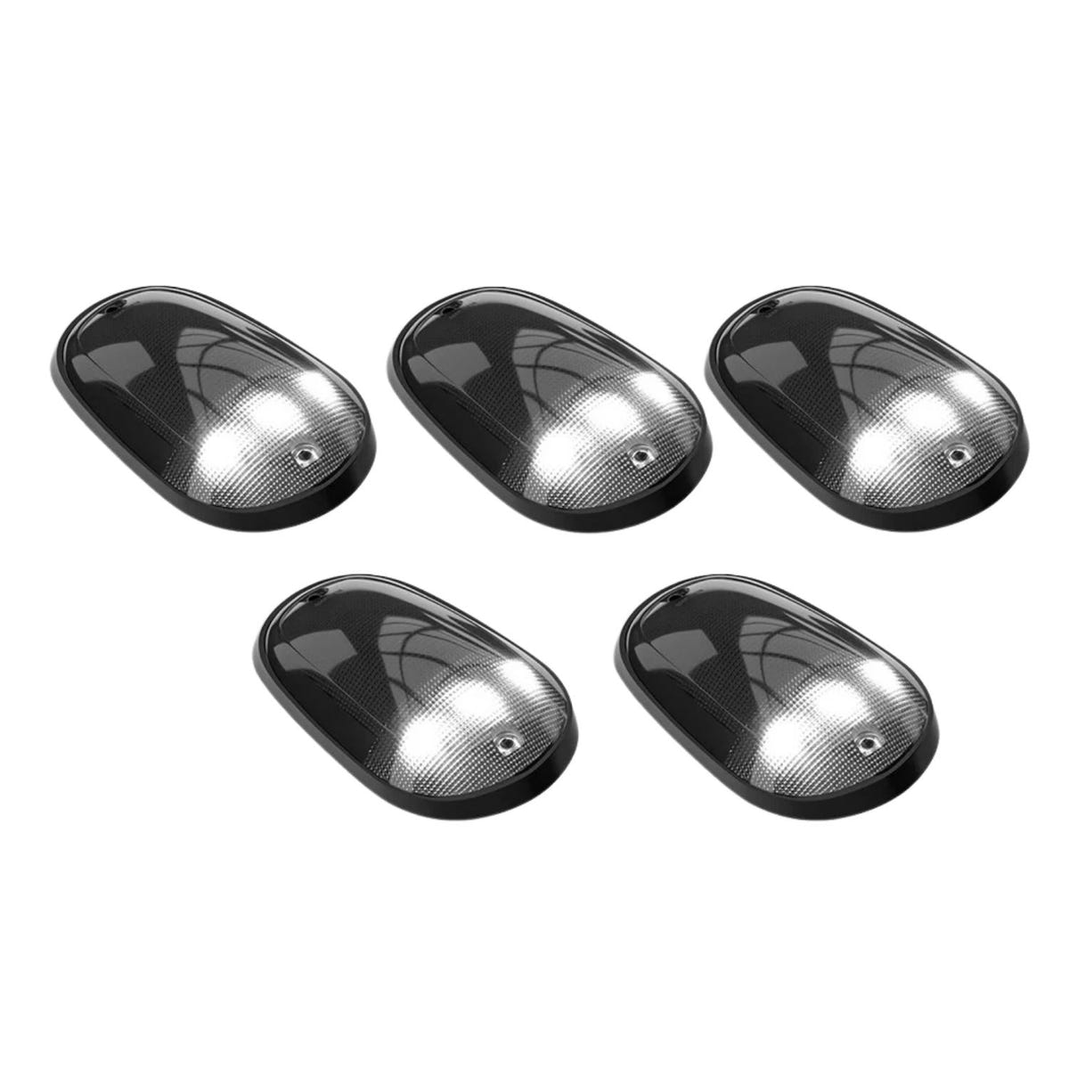 RECON strobe LED cab lights with smoked or clear lenses for Ram HD trucks