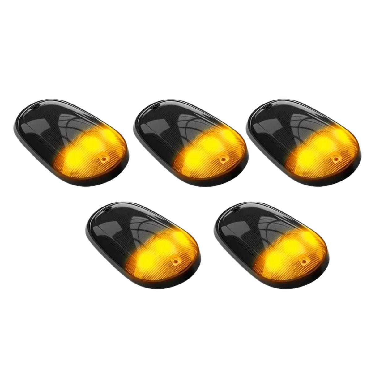 RECON strobe LED cab lights with smoked or clear lenses for Ram HD trucks