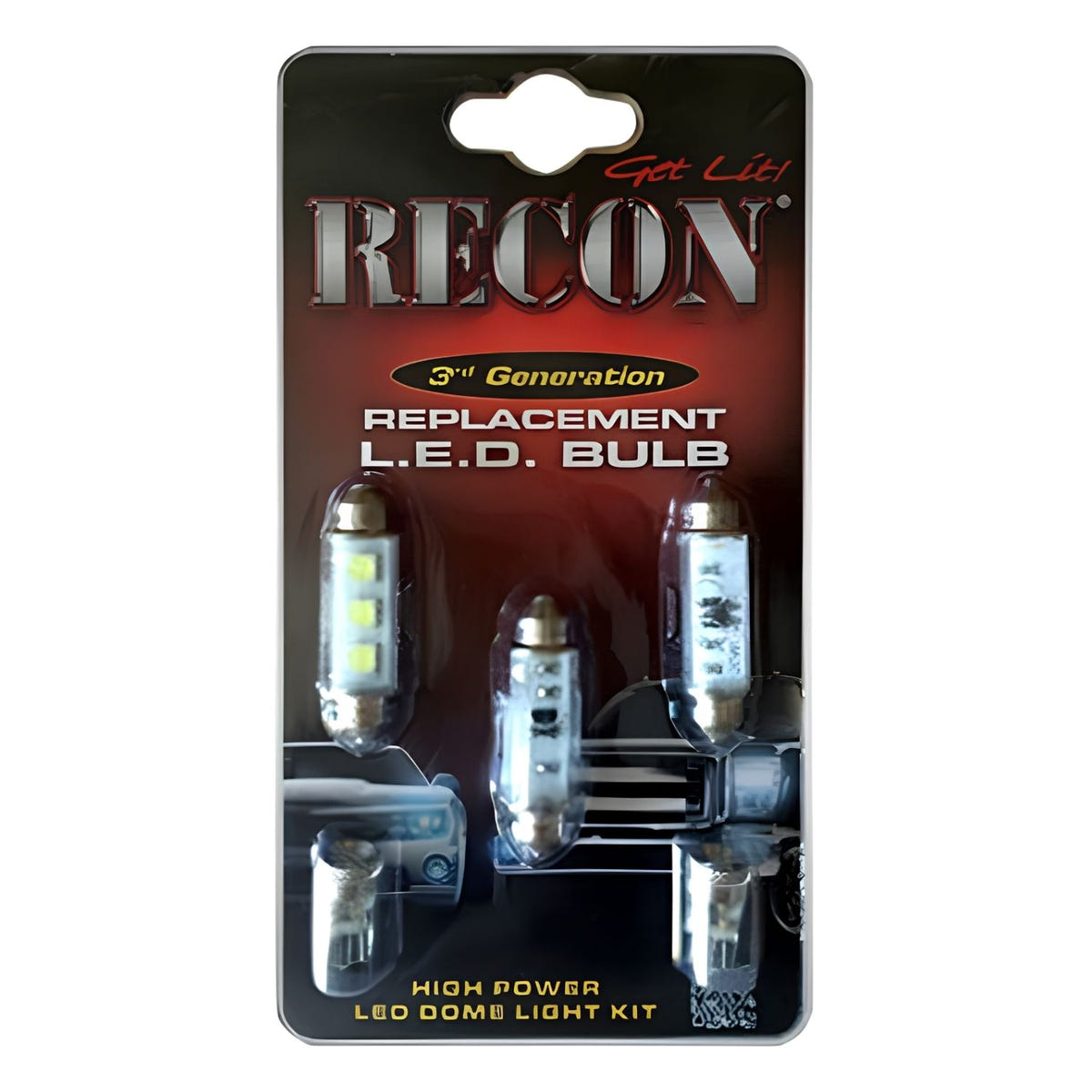 RECON LED Interior Dome Light 2000-2007 Chevy Silverado and Sierra 264161