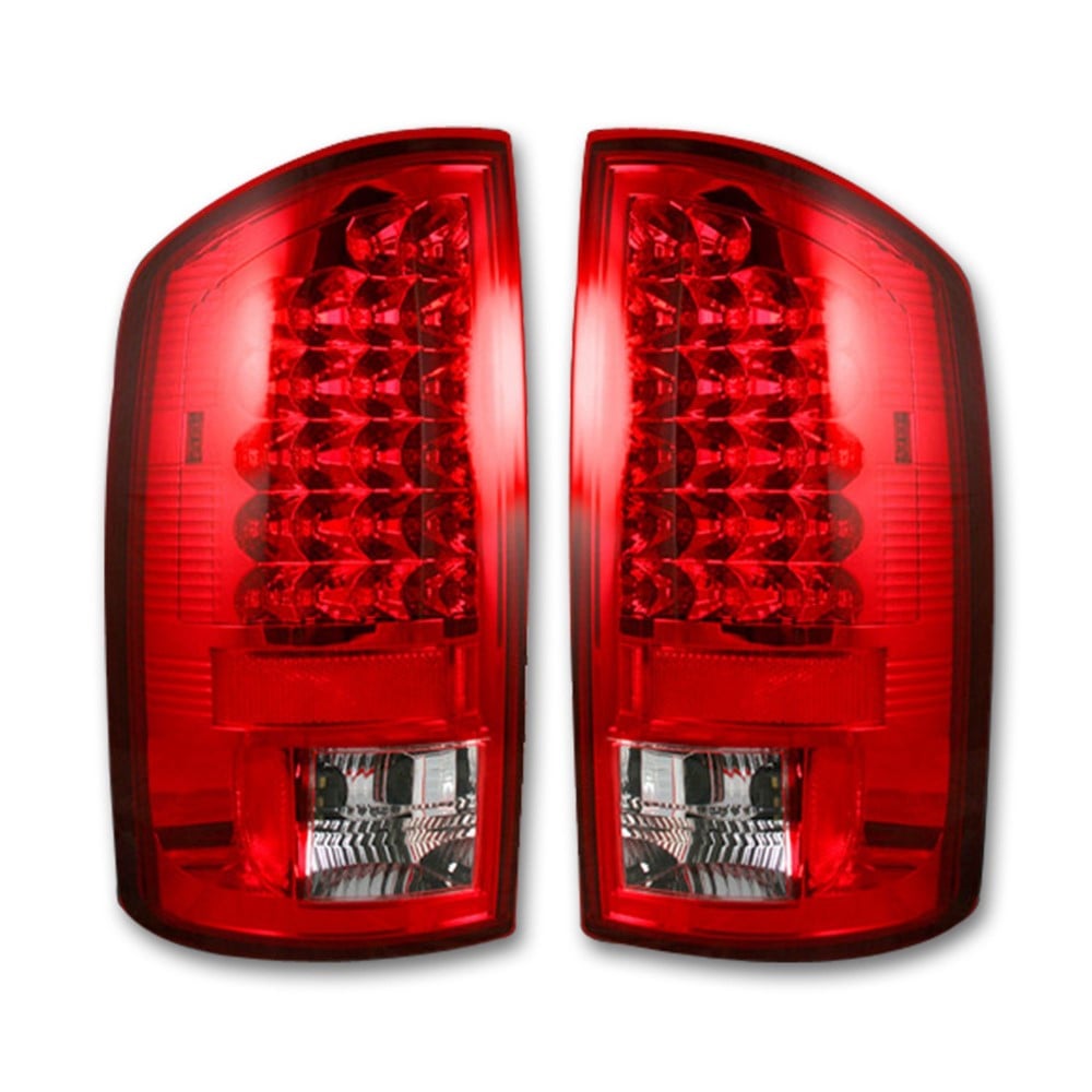 RECON LED and OLED Ultra Bright Tail Lights for 07-09 Dodge Ram 2500 and 3500