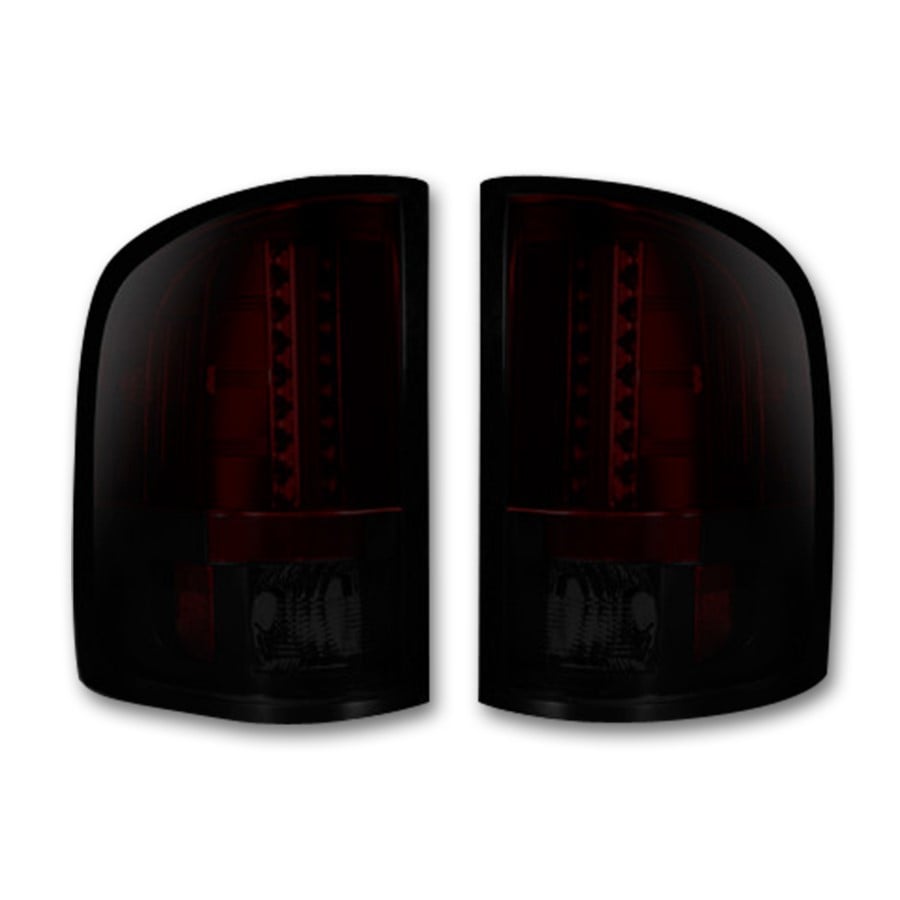 RECON LED Tail Lights 2007-13 Chevy Silverado and GMC Sierra 264175BK and BRK and RD and CL