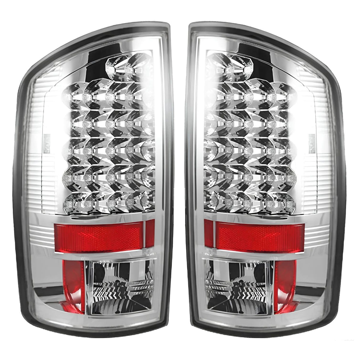 RECON Ultra Bright LED tail lights for Dodge Ram trucks
