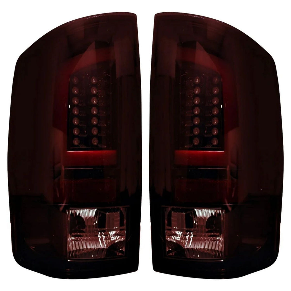 RECON red OLED tail lights for Dodge Ram 1500 2500 3500