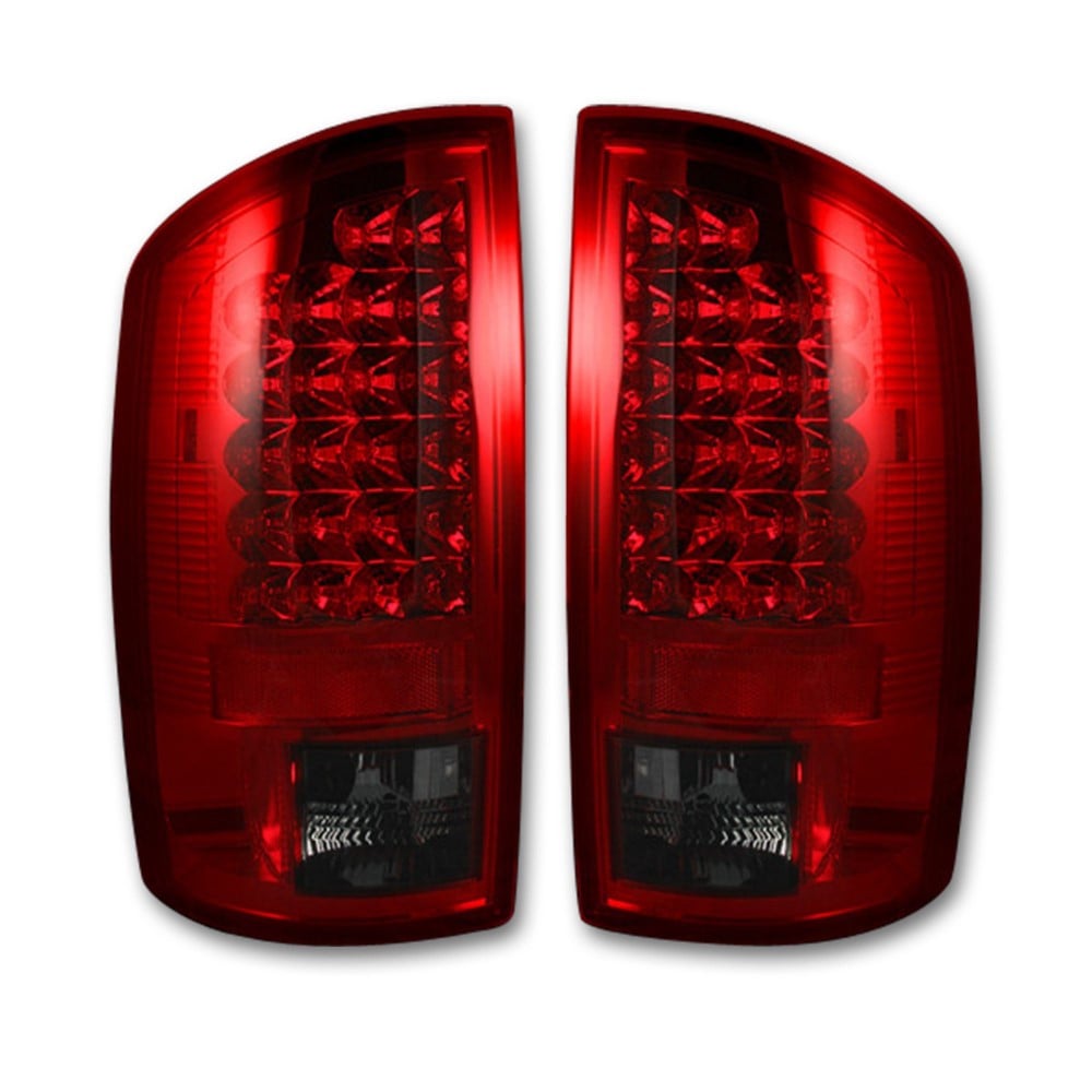 RECON LED and OLED Ultra Bright Tail Lights for 07-09 Dodge Ram 2500 and 3500