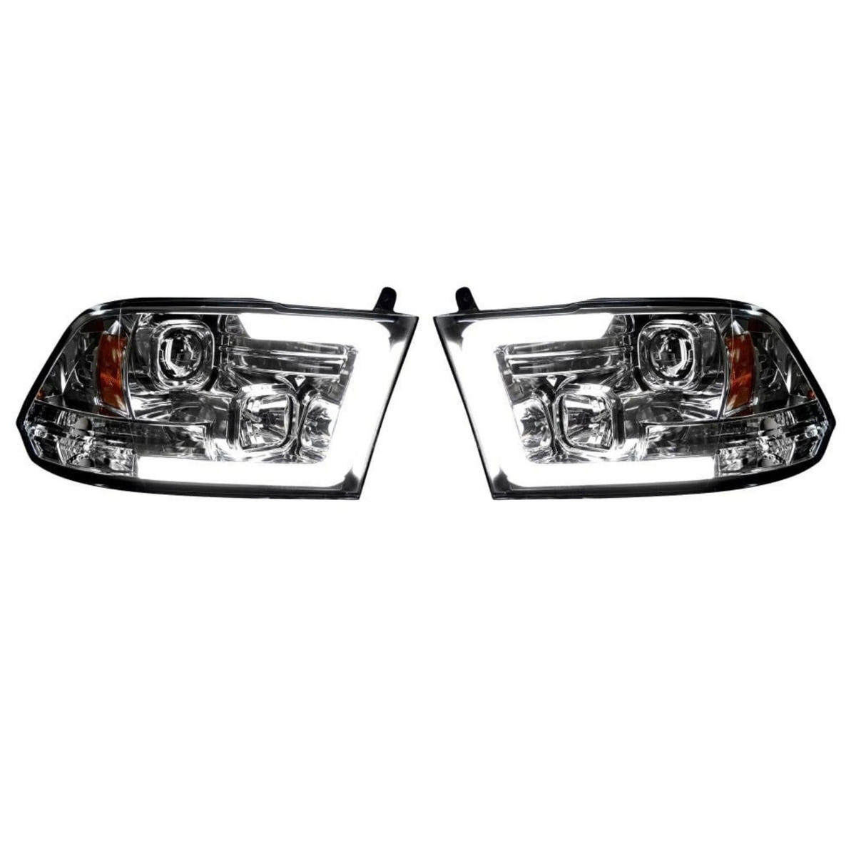RECON OLED halo projector headlights for 2010-2018 Dodge Ram 2500 3500