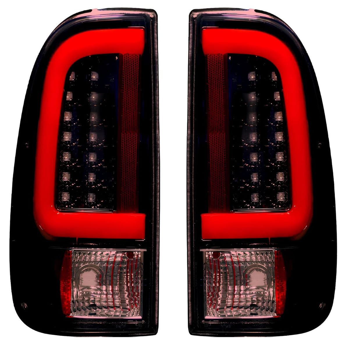 RECON High Intensity OLED Tail Lights for Ford Super Duty