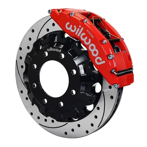 Wilwood TC6R Big Brake Front Brake Kit for 01-10 GM 2500HD and 3500