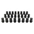 AEV Black Chrome Lug Nut Kit