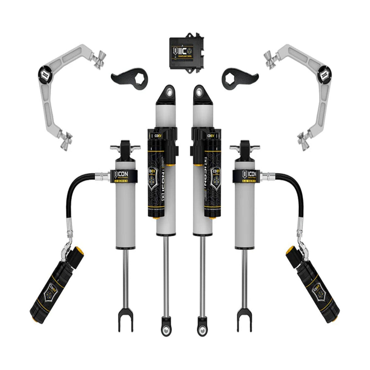 ICON Stage 3 Suspension System 2-3.5" Lift 3.0 Series 20-26 GM 2500HD/3500HD L5P
