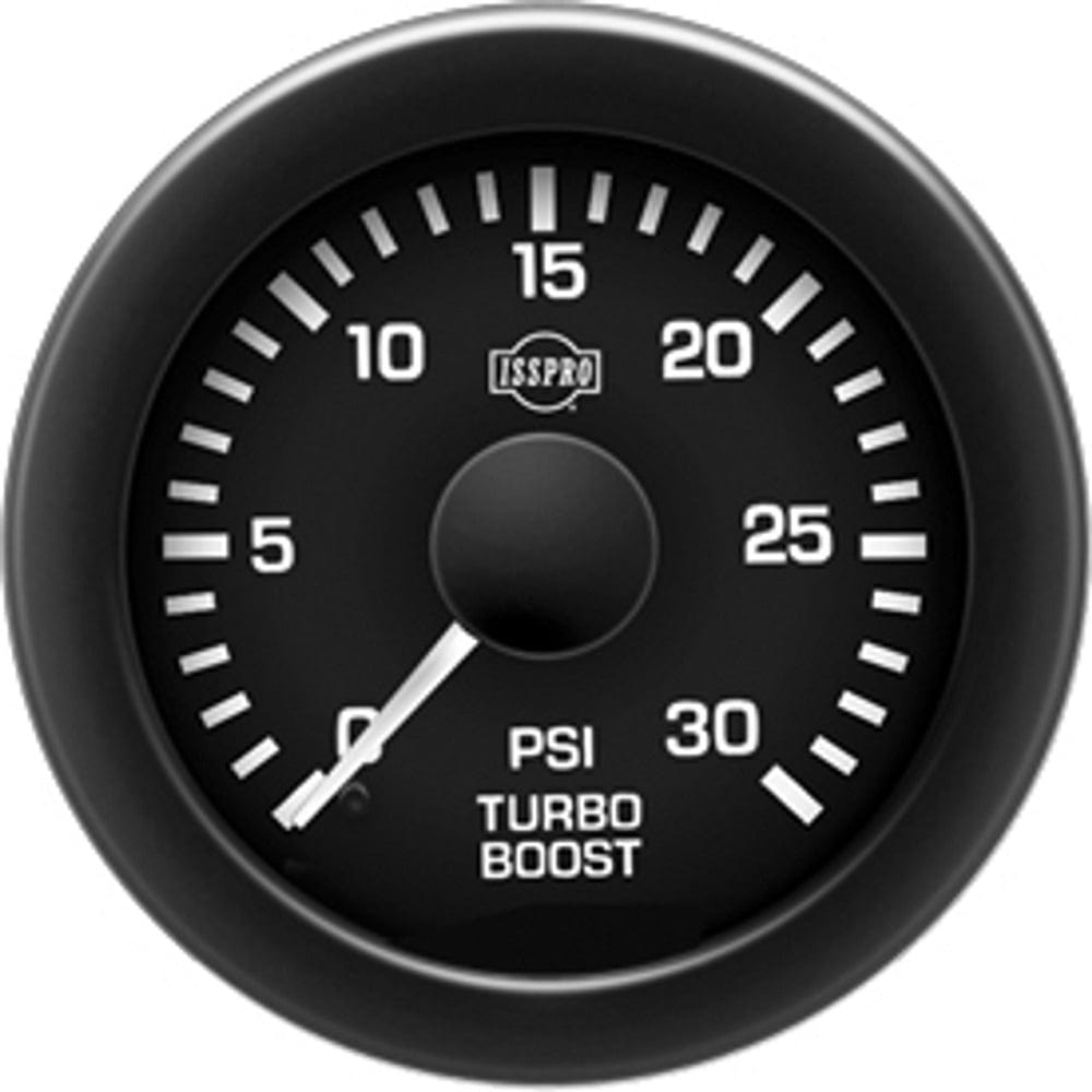 Isspro EV2 8-volt Mechanical Boost Gauge R16000-Style for 92-97 Ford F-250 and F-350