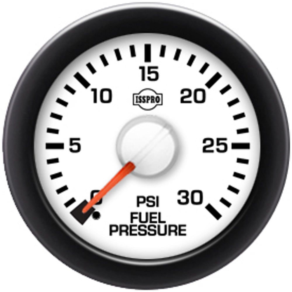 Isspro EV2 3.8-Volt Mechanical Fuel Pressure Gauge R14000-Style for 03-09 Dodge Ram