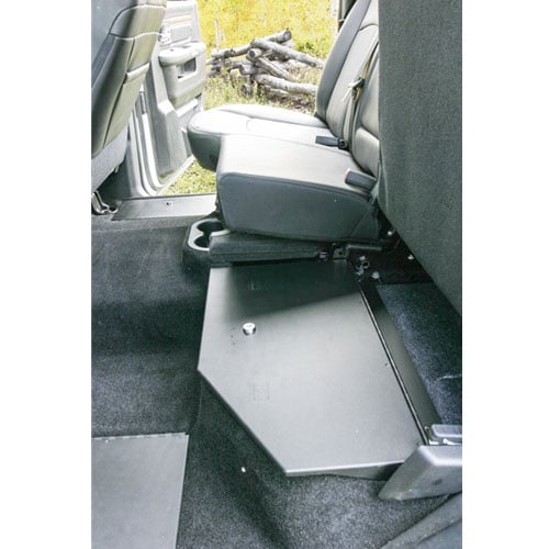 Tuffy Security Rear Underseat Locking Lid for 09-18 Ram 1500 for 10-23 Ram 2500 and 3500