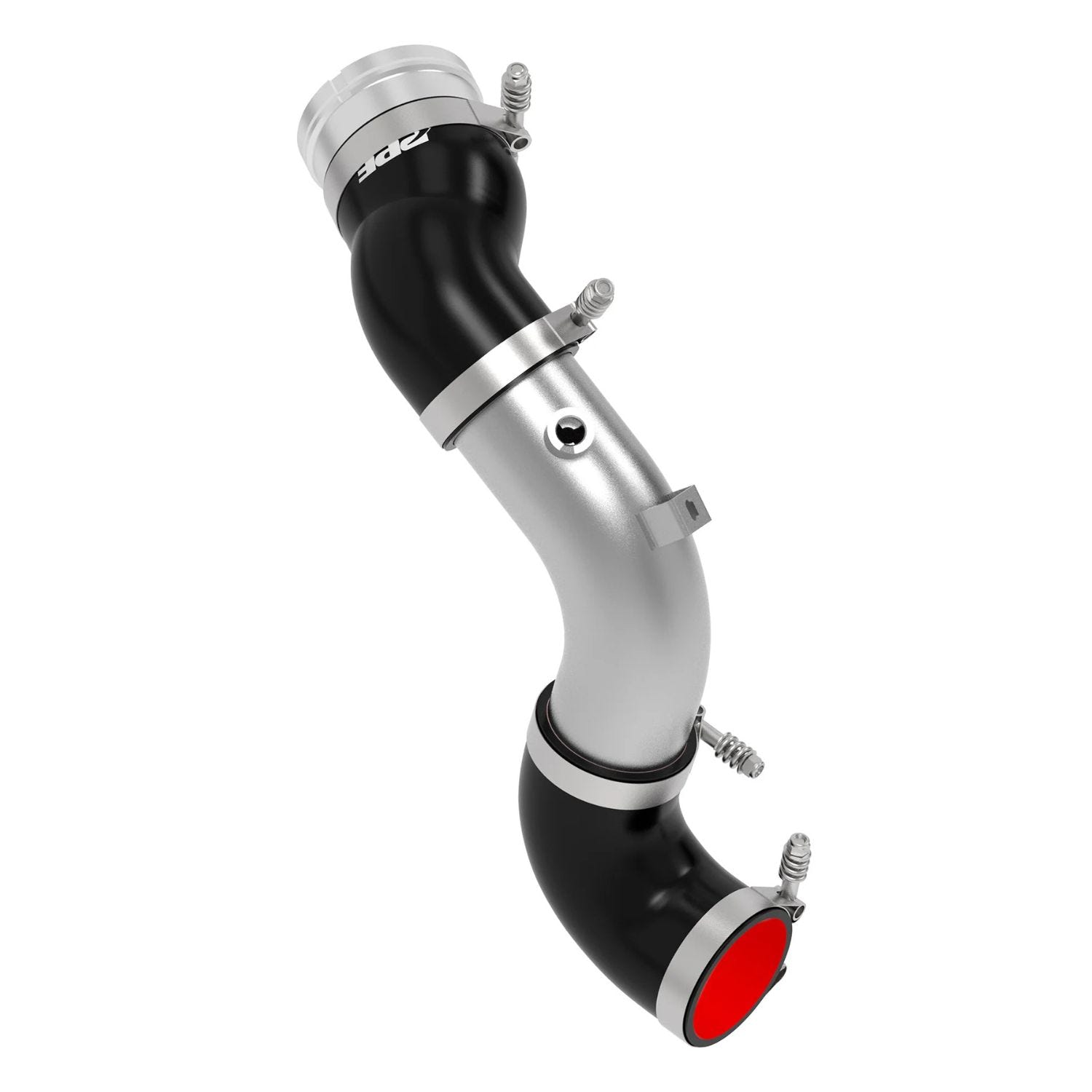 PPE cold side intercooler charge pipe with finish brushed for Ford 6.7L Powerstroke