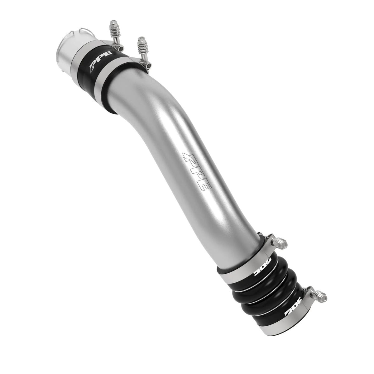 304 stainless steel turbo charge pipe upgrade for 2011–2016 Ford 6.7L Power Stroke close up