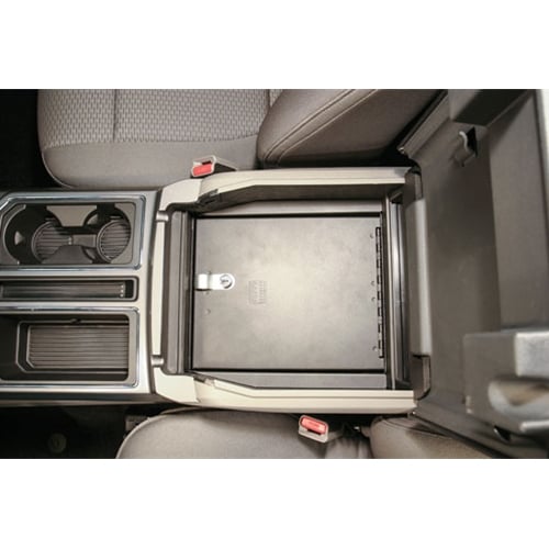 Tuffy Security Center Console Safe for 17-22 Ford SuperDuty and for 15-20 F-150