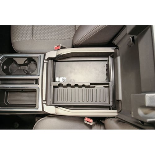 Tuffy Security Center Console Safe for 17-22 Ford SuperDuty and for 15-20 F-150