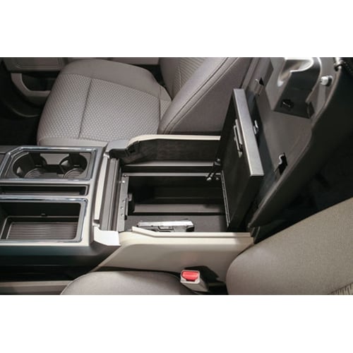 Tuffy Security Center Console Safe for 17-22 Ford SuperDuty and for 15-20 F-150