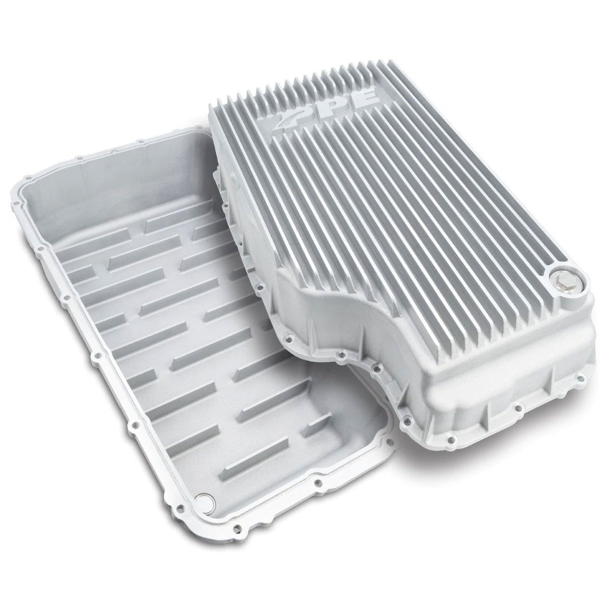 PPE 10R140 Cast Aluminum Deep Transmission Pan for 20-25 Ford 6.7L Powerstroke