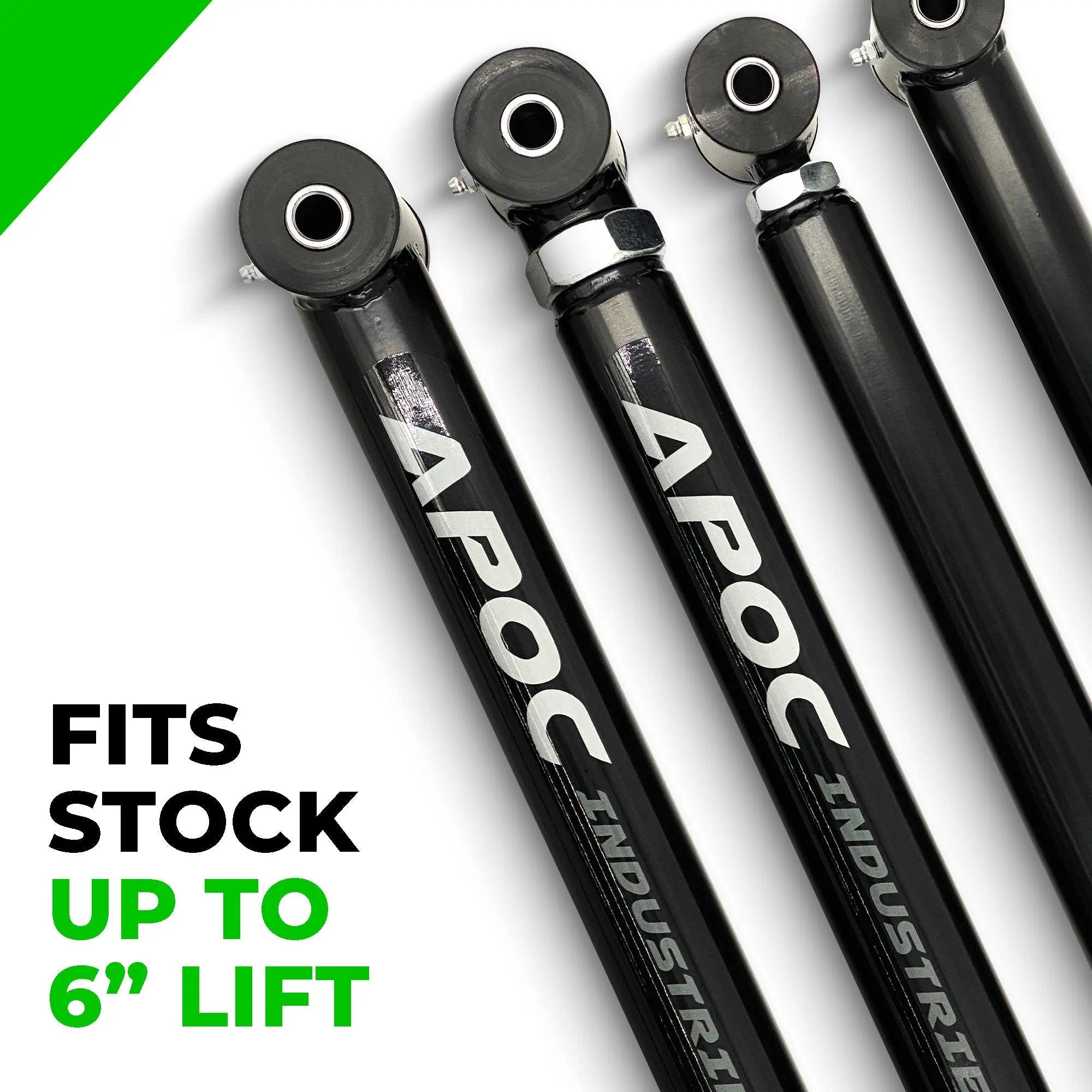 Apoc Industries Front Adjustable Johnny Joint Control Arms 94-99 Dodge Ram 1500/2500/3500 4WD