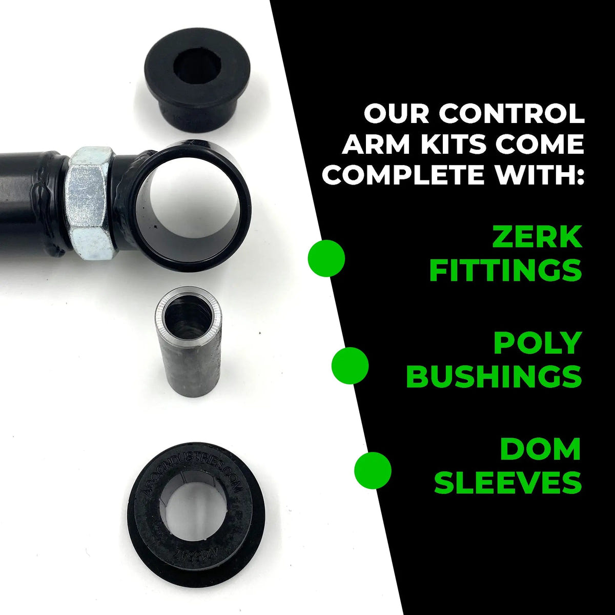 Apoc Industries High Clearance Adjustable Control Arms 94-99 Dodge Ram 2500/3500 4WD