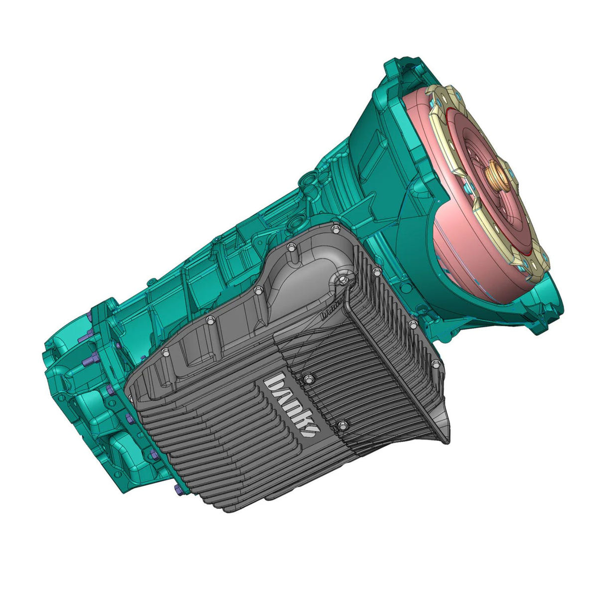 Premium aftermarket transmission pan for extended transmission life