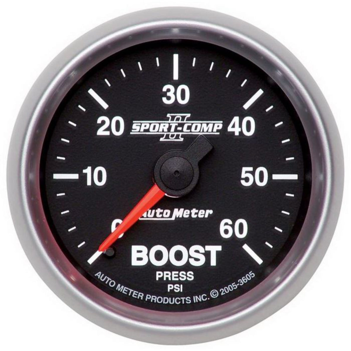 Auto Meter SPORT-COMP II 2-1/16" Boost Gauge