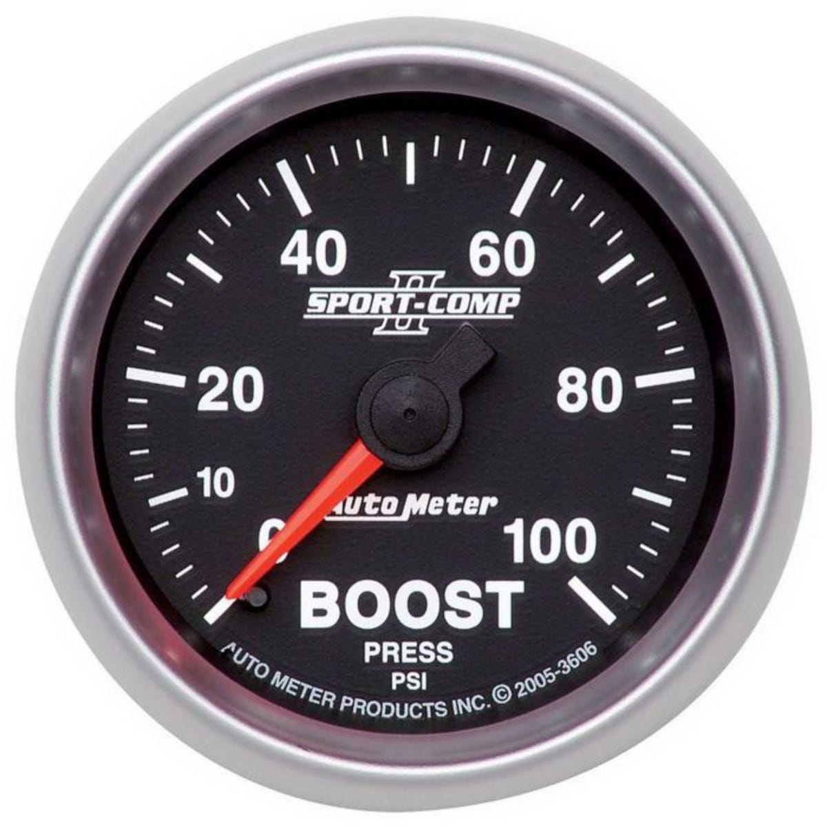 Auto Meter SPORT-COMP II 2-1/16" Boost Gauge