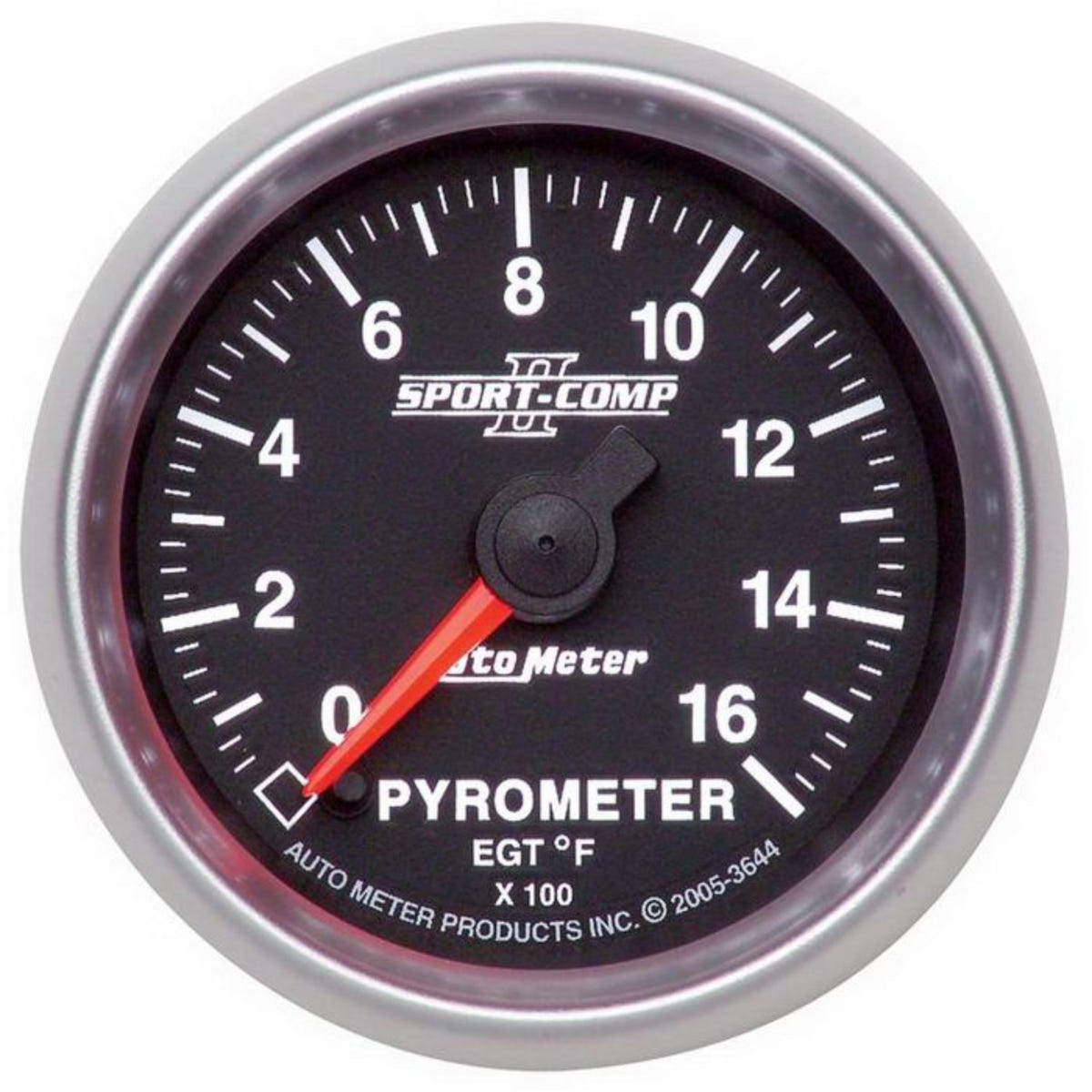 Auto Meter SPORT-COMP II 2 1/16" EGT Pyrometer Gauge