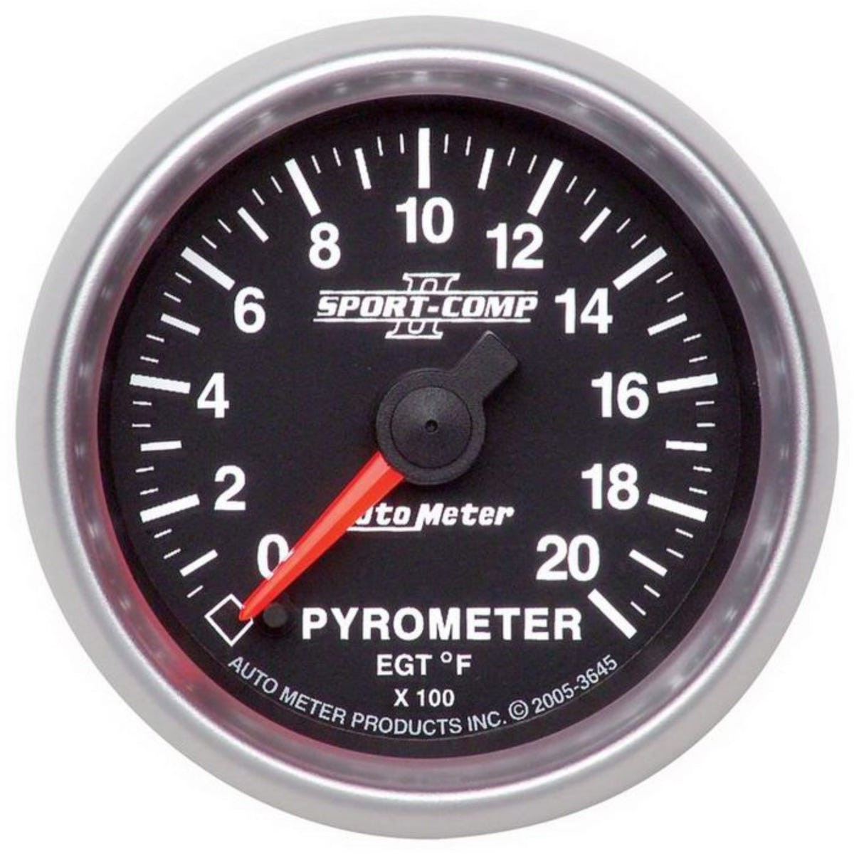 Auto Meter SPORT-COMP II 2 1/16" EGT Pyrometer Gauge