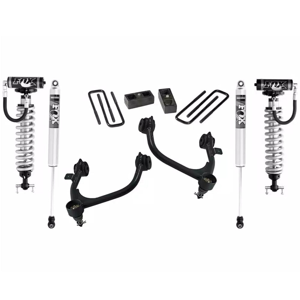 RealTruck SuperLift 3" Coilover Lift Kit for 19-24 GM 1500