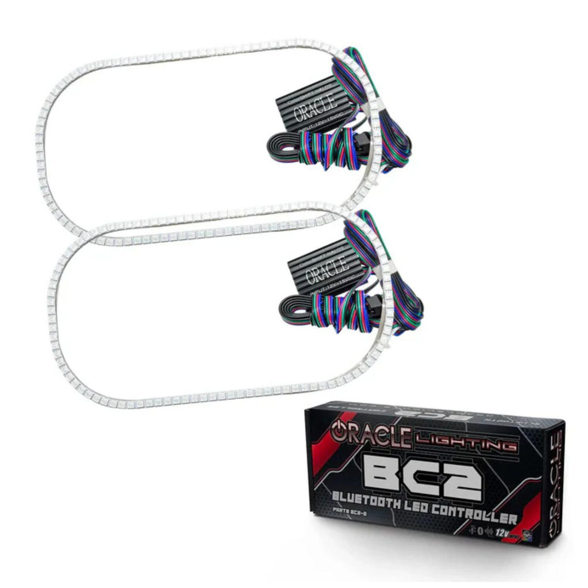 ORACLE Halo Kit ColorSHIFT BC2 1999-2004 Ford F-250 F-350 Super Duty headlights