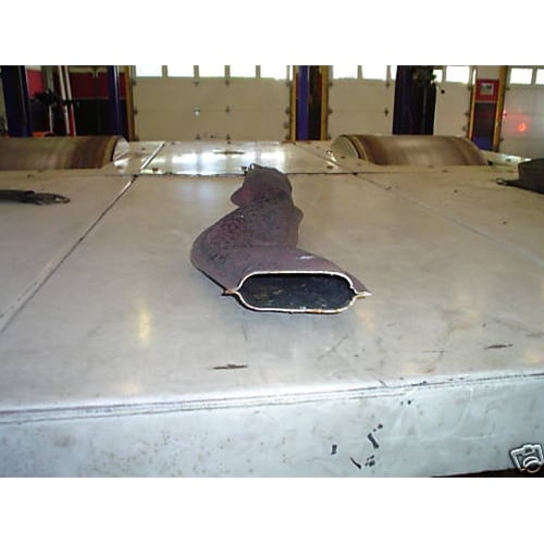 Diamond Eye 3" 2 Piece Downpipe 94 97 7.3L Ford Powerstroke