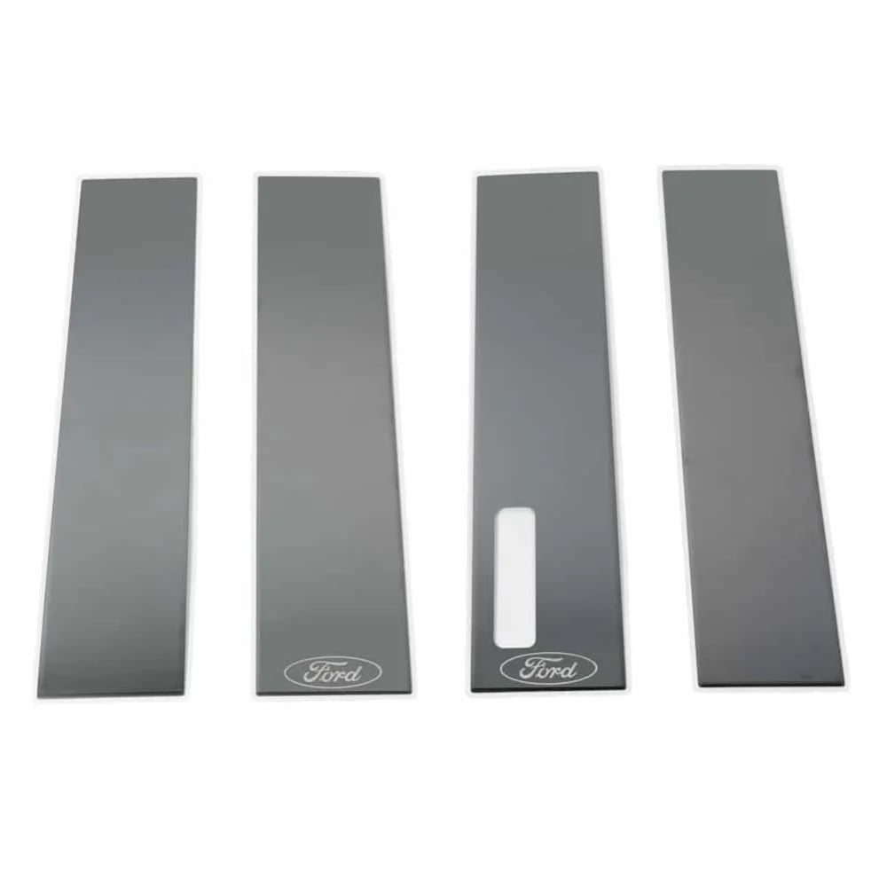 Putco Black Pillar Posts Trim Kit made for 17-22 Ford F-250 and F-350 and F-450 Crew Cab and Super Cab