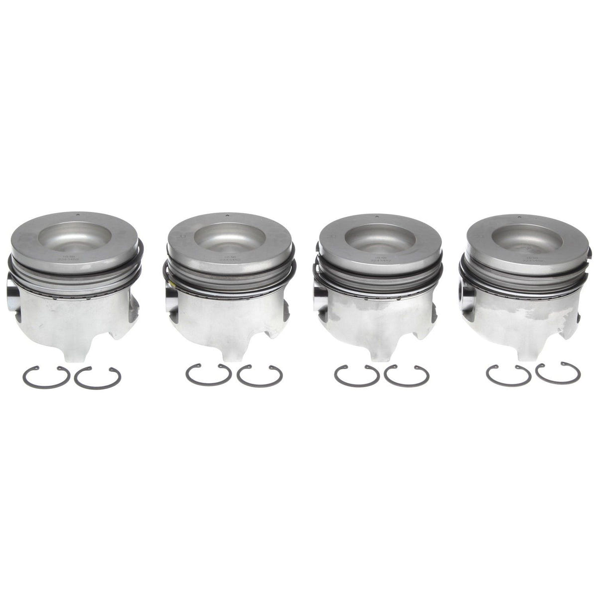 MAHLE .020" Piston Set With Rings 01-05 GM 6.6L Duramax LB7/LLY