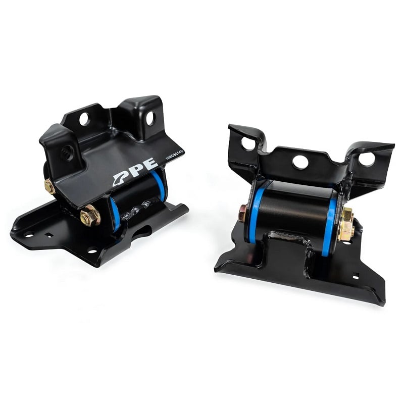 PPE High Performance Engine Mount Kit for 01-10 GM 6.6L Duramax