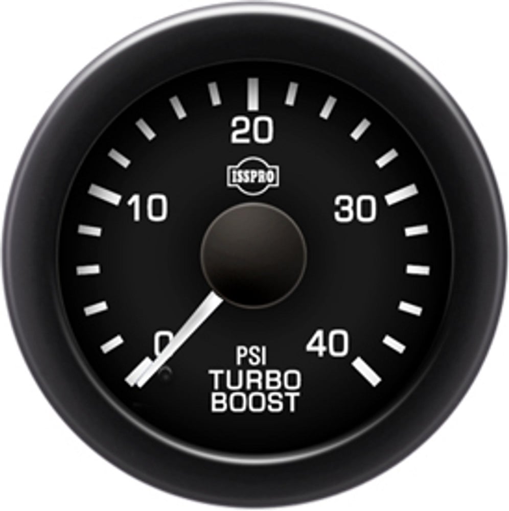 Isspro EV2 8-volt Mechanical Boost Gauge R16000-Style for 92-97 Ford F-250 and F-350