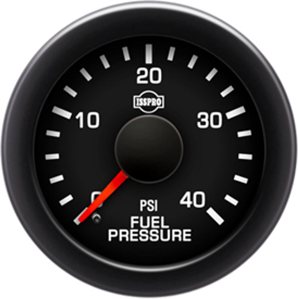 Isspro EV2 8-volt Mechanical Fuel Pressure Gauge R12000-Style for 89-97 Dodge Ram 5.9L Cummins