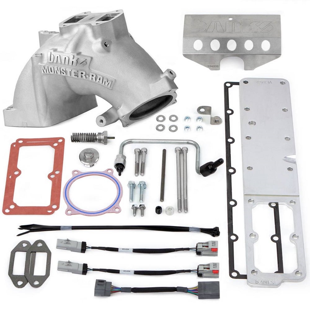 Banks Monster-Ram Intake Manifold System with Plenum for 13-18 Ram 6.7L Cummins Pickup