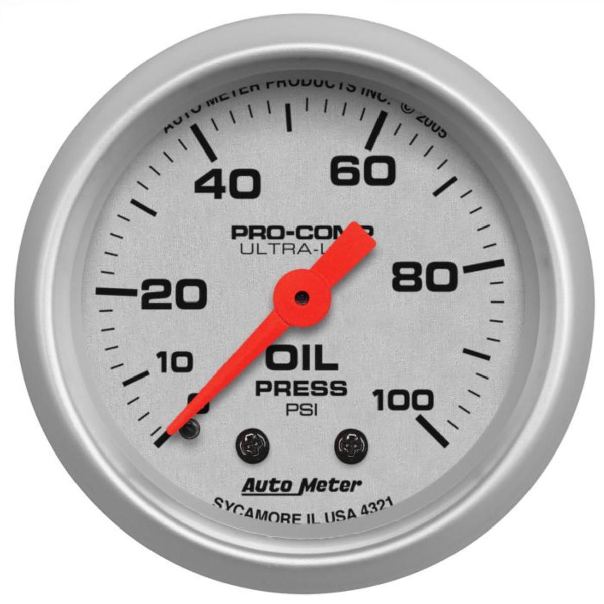 Auto Meter Ultra-Lite Oil Pressure Gauge