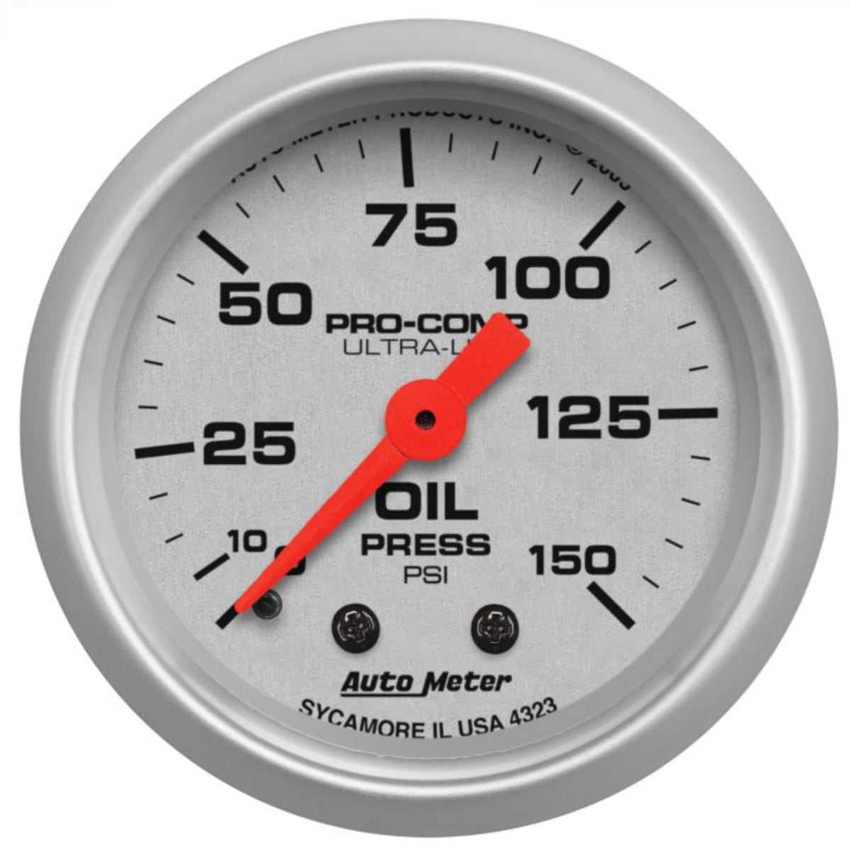 Auto Meter Ultra-Lite Oil Pressure Gauge