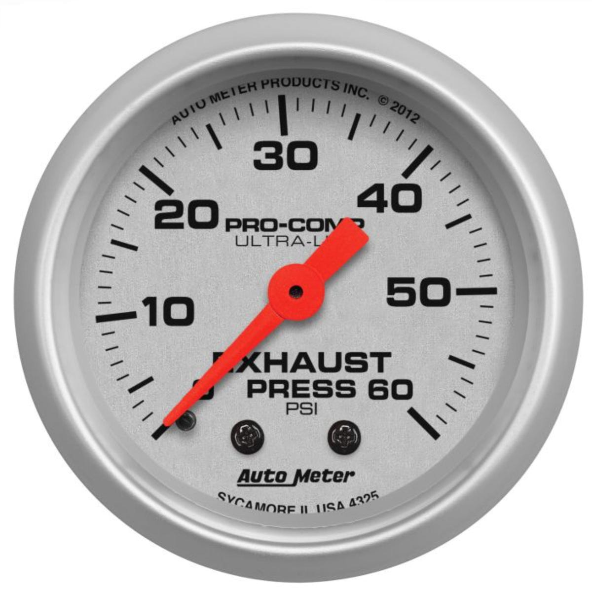 Auto Meter Ultra Lite Exhaust Pressure Gauge