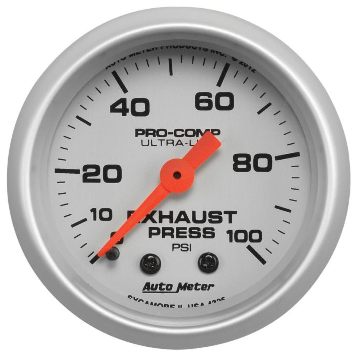 Auto Meter Ultra Lite Exhaust Pressure Gauge