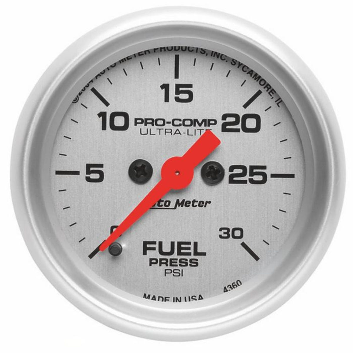 Auto Meter Ultra-Lite Fuel Pressure Gauge