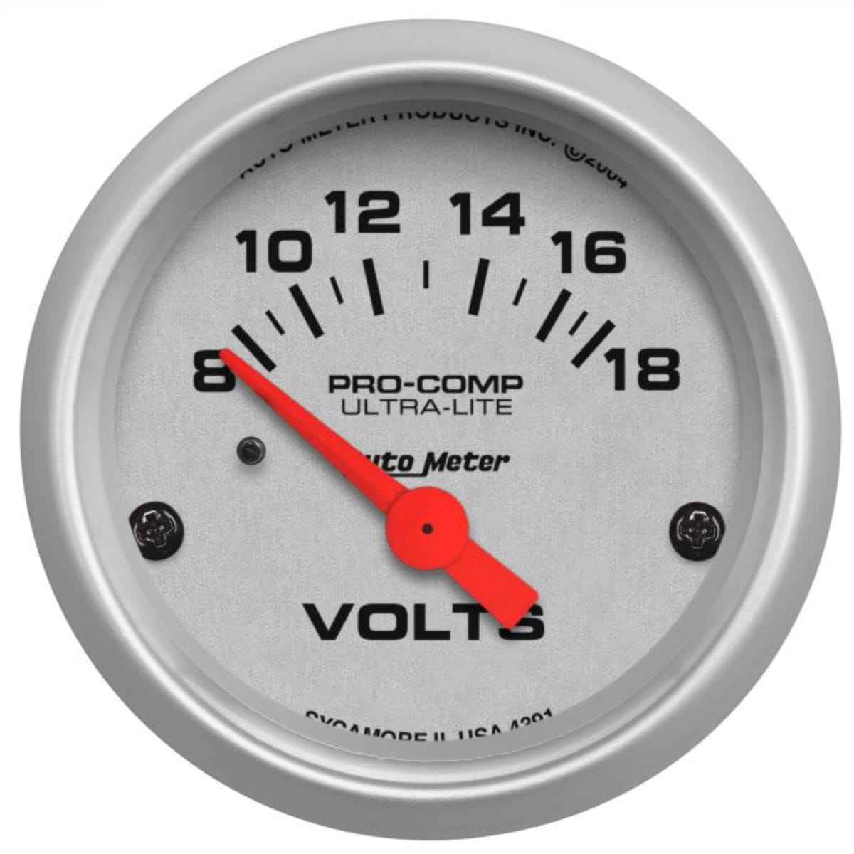 Auto Meter Ultra-Lite 18V Voltmeter